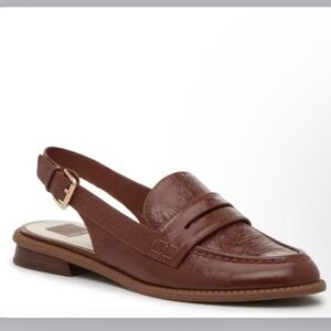 Dolce Vita Brown Slingback Loafers